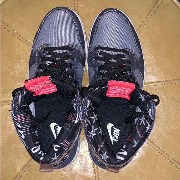 (S ⛔️ L D)‼️ Nike Dunk CMFT Denim Shoes... - Picture 8 of 9